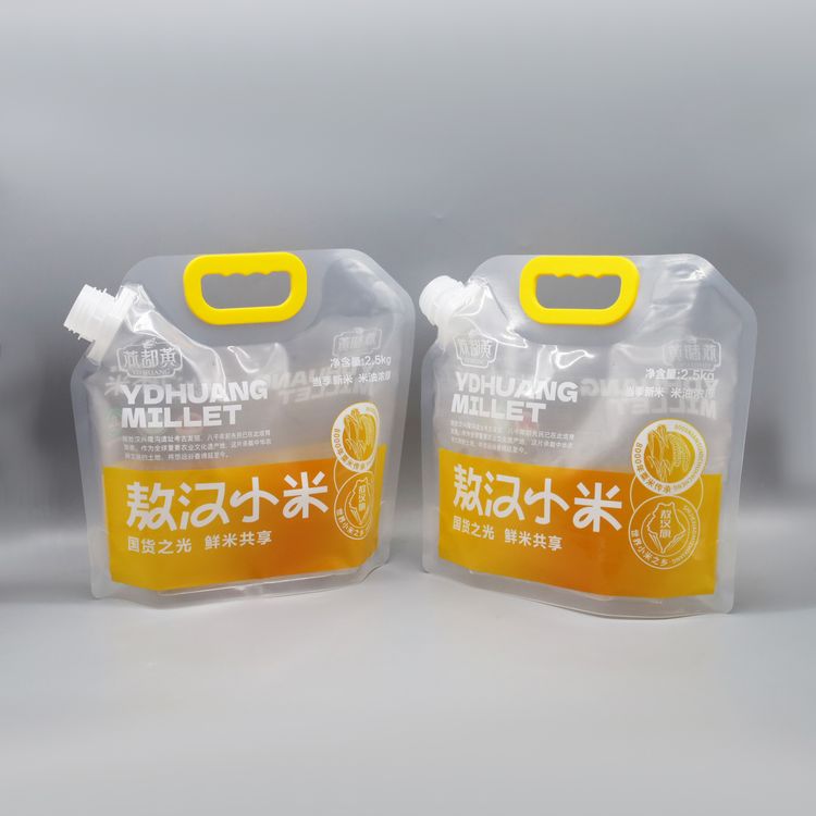 敖汉小米袋带提手